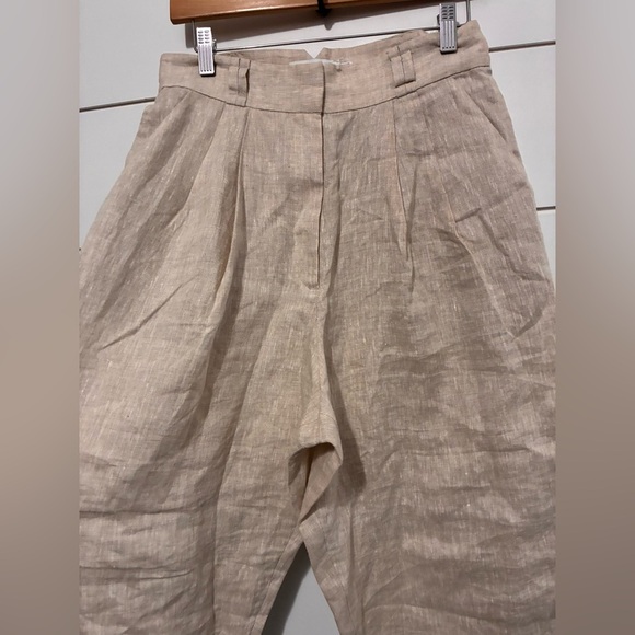 ANTHROPOLOGIE SIGNIFICANT OTHER Zahara Pant 100% linen size 6 - Picture 10 of 13